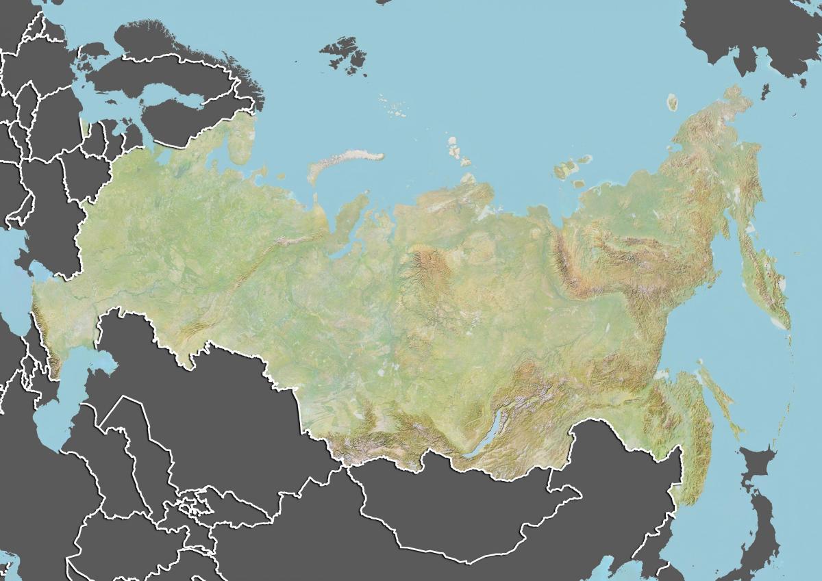 mapa de Casaquistán xeografía